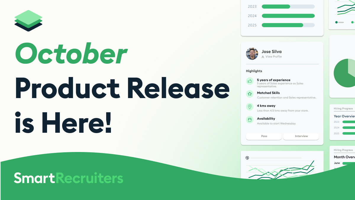 Efficiency Wins for Scheduling and Hiring Team Engagement: October 2025 Product Release Highlights